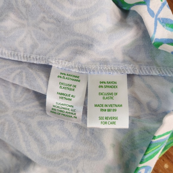 Lilly Pulitzer Kailua Smocked Maxi Dress Resort White Just a Pinch XL NWT - Picture 11 of 11